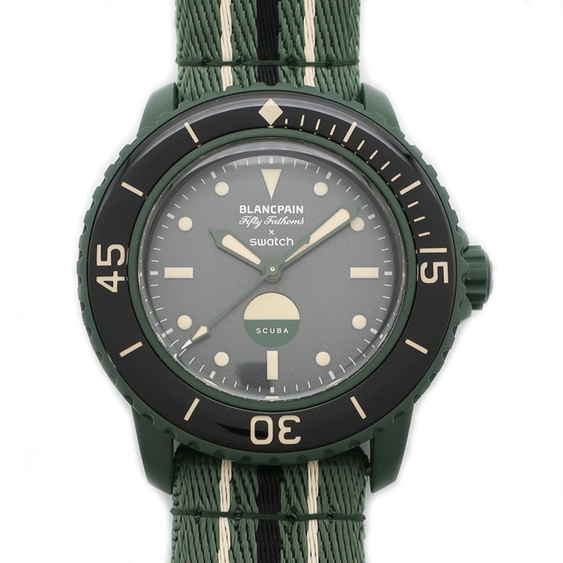 ��ŷ��ۡ�BLANCPAIN��SWATCH�ۥ֥��ѥ� �������å� �ե��եƥ��ե����ॹ �����塼�� ���꡼�󥢥ӥ� S035G100 ��ư�����ڿ��ʡۡ�̤���ѡۡ���š�