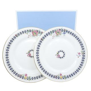 ��̾��ۡ�WEDGWOOD�ۥ����å����å� ���� �ץ졼��2�祻�å� LACE PEONY �졼���ԥ��ˡ� �ۥ磻��/�ͥ��ӡ� ƫ�� ���ޤ� ����ƥꥢ �֥��ɿ��� ���쥯����� Ȣ����š�