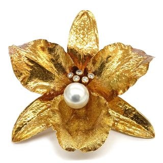 �ڱɡۡ�JEWELRY�ۥ��奨�꡼ �֥����� �ե� �� �ѡ��� ��������� 0.25ct K18YG 22.7g ��ǥ����� ��ʪ ����¾����š�