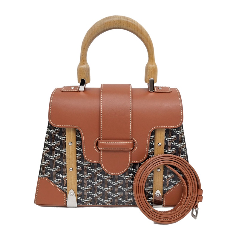 ��̾��ۡ�GOYARD�ۥ��䡼�� �������� PM �֥饦�� �� �쥶�� SAIGR2PMLTY0 1CL03P �ϥ�ɥХå� �� ��ǥ����� ������š�