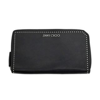 ��̾��ۡ�JIMMY CHOO�ۥ��ߡ����奦 �����ʥӡ� CARNABY OTIA ���ƥ�쥶�� �� �ߥ˥����å� �֥�å� �� Ĺ���� ���󥰥�����å� �饦��ɥե����ʡ� ���åץ��饦��ɡ���š�