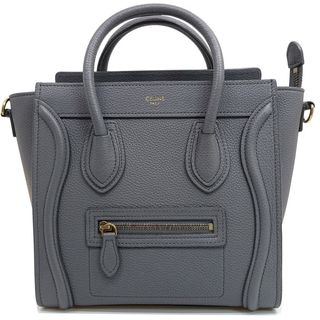 �ڱɡۡ�CELINE�ۥ��꡼�� �饲���� �ʥ� �ϥ�ɥХå� 2WAY 189243 W-AT-3280/W-CU-3290 ���졼 ������ɶ�� ��ǥ����� ���� ��¸�ޡ���š�