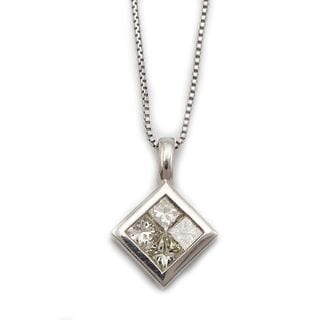 ��ŷ��ۡ�JEWELRY�ۥͥå��쥹 ��2.0g ��40cm Pt900 �ץ���� ��������� 0.30ct ���������꡼����š�