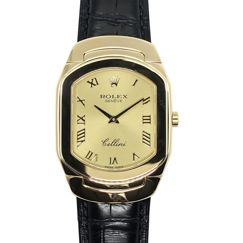 �ڱɡۡڥ�����ۡ�ROLEX�ۥ���å��� �����꡼�� 30mm 6631 N�� K18YG �쥶�� �����ѥ󥴡����ʸ���� �������� ��˥��å��� ��� ��ǥ���������š�