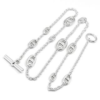 �ڱɡۡ�HERMES�ۥ���᥹ Ag925 �������̥��󥯥� �ե����ɡ��� 80 �ͥå��쥹 SV925 ����С� ��ǥ����� ��� ���奨�꡼����š�