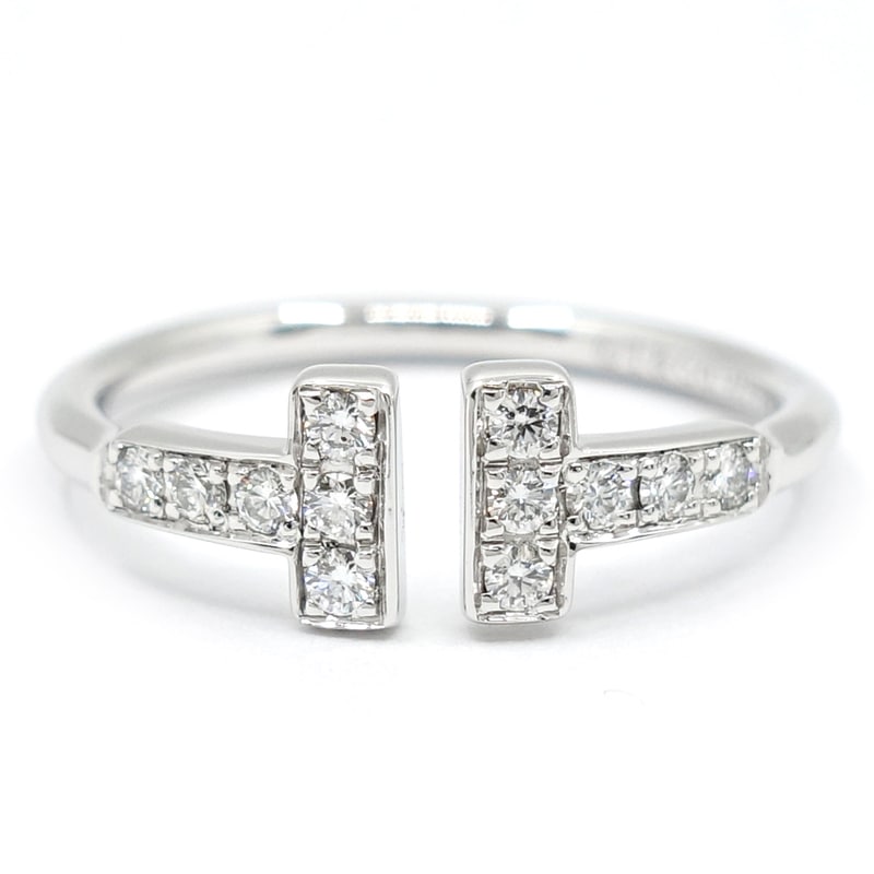 �ڱɡۡ�TIFFANY�ۥƥ��ե��ˡ� K18WG T�磻�䡼 ��������� ��� ���� 750WG ���奨�꡼ ��ǥ����� ��󥺡ڻž夲�ѡۡ���š�