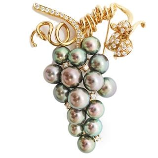 ��ŷ��ۡ�TASAKI�ۥ����� K18YG ������1.61ct ��ĳ���� �֥ɥ� �֥����� �ĺ꿿�� ��37.3g ���奨�꡼ �ѡ��� 8.5��10mm�� ��ǥ����� ��ƺ����š�