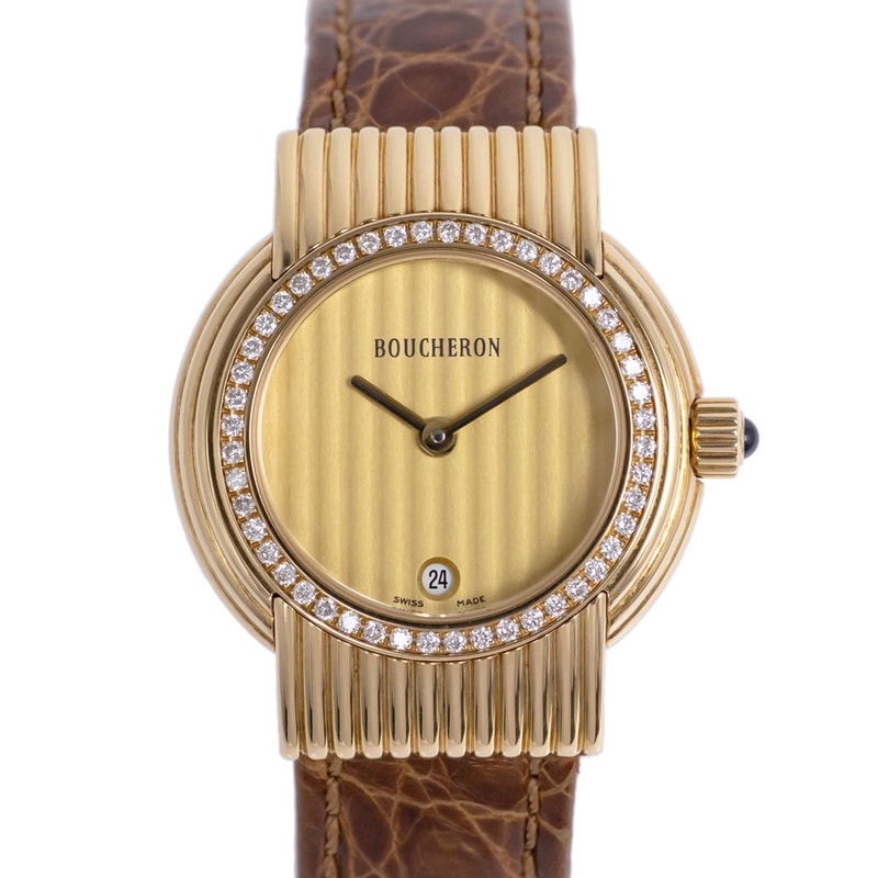 ��̾��ۡ�BOUCHERON�ۥ֥������ ���ꥹ K18YG ������٥��� �ץ٥�� ��ǥ����� �������� �ؤ��٥��2���� 750 ��������������� ���ס���š�