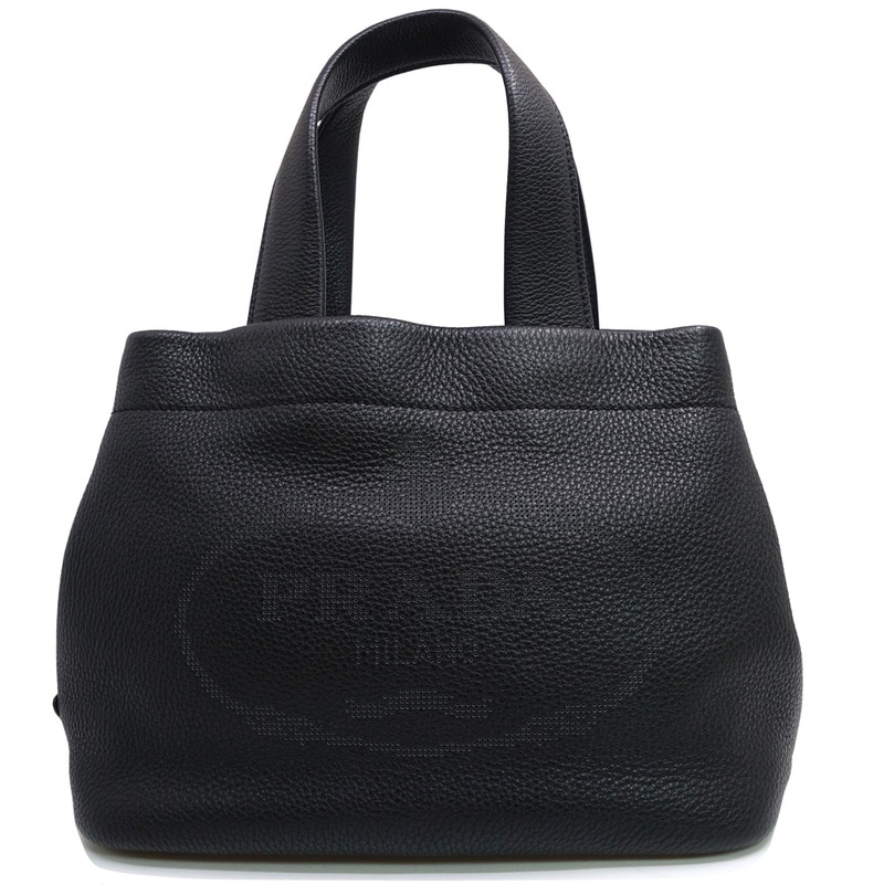 �ڱɡۡ�PRADA�ۥץ�� ���⡼�� �ȡ��ȥХå� 1BG390 �쥶�� �֥�å� ������ɶ�� ��ǥ����� ���� ��¸�ޡ���š�