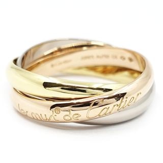 �ڱɡۡ�CARTIER�ۥ���ƥ��� K18YG WG PG �ȥ�˥ƥ� 3���顼 ��� ���� 750YG ���奨�꡼ ��ǥ����� ��� �϶�ڻž夲�ѡۡ���š�