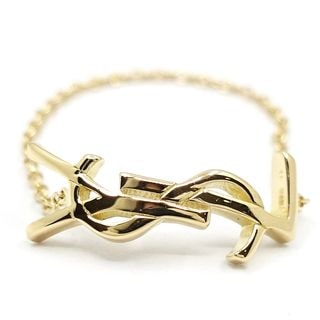 �ڱɡۡ�SAINT LAURENT�ۥ��������� K18YG ������ɥ� YSL ���� �������� ��� ���� 750YG ���奨�꡼ ��ǥ������ڻž夲�ѡۡ���š�