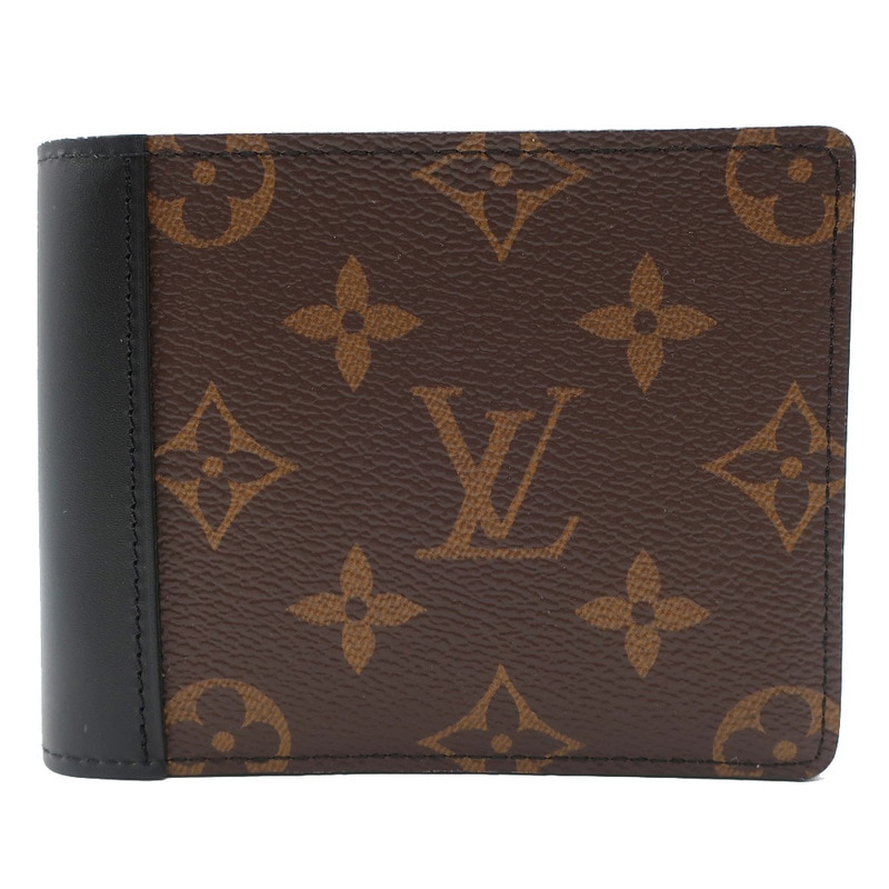 ��ŷ��ۡ�LOUIS VUITTON�ۥ륤�����ȥ� �ݥ�ȥե����� �ߥ��ƥ��ץ� ����ޤ���� M69408 ��Υ���� �֥�å� �֥饦�� RFID ��� ��ǥ���������ʪ��̤���ѡۡ���š�