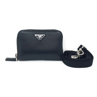 �ڱɡۡ�PRADA�ۥץ�� 2MR021 RFID �������������ɥ����� �����󥱡��� �쥶�� ���ȥ�å��� ������С��� �֥�å� �� ����С���� Ȣ����š�