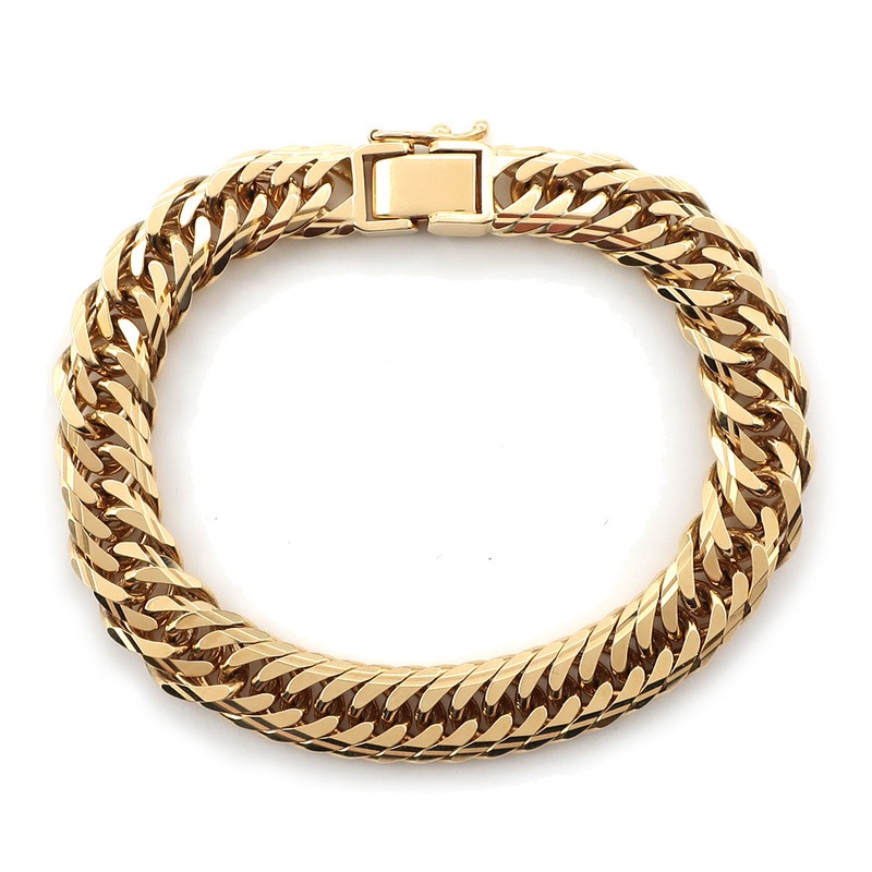��ŷ��ۡ�JEWELRY�� ��ʿ �֥쥹��å� ��29g ��17cm ���إ� M���å� �ȥ�ץ� K18YG 750 ��������������� ¤ʾ�ɸ��� �ۡ���ޡ��� �����ѡ���š�