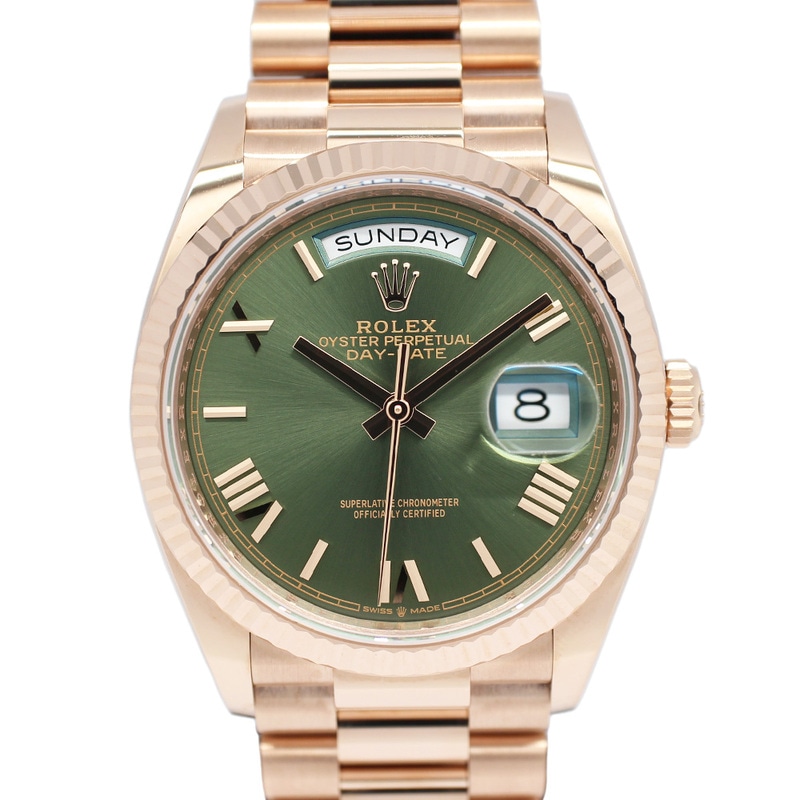 ��̾�Ų��ۡ�ROLEX�ۥ���å��� �ǥ��ǥ��� 36 128235 ������ ���꡼�֥��꡼�� RG ��ư���� ��� �ݾڽ��դ� 2025ǯ����š�