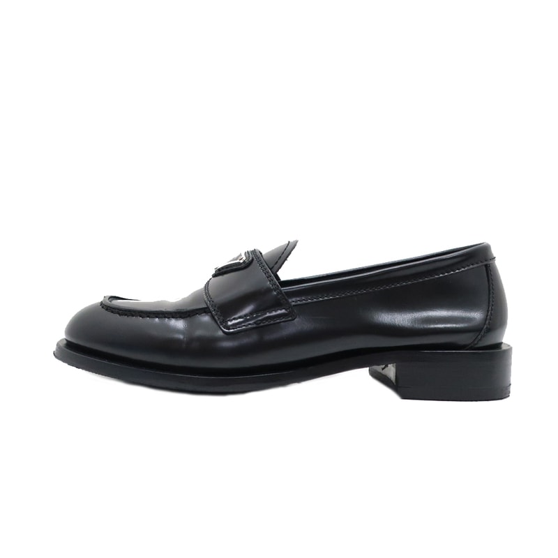 ��ŷ��ۡ�PRADA�ۥץ�� �ȥ饤���󥰥���� �����ե��� �֥�å� 23��23.5cm 1D238M 055 �� ��ǥ����� �ҡ���2.5cm �쥶������š�