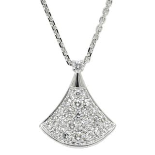 ��̾��ۡ�BVLGARI�ۥ֥륬�� �ǥ��������ɥ꡼�� �ͥå��쥹 ������ 351099 750WG �ۥ磻�ȥ������ ��ǥ����� �� ���奨�꡼ ����š�
