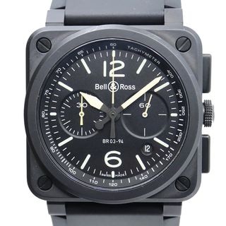 �ڱɡۡ�BELL&ROSS�ۥ٥������ BR03 �����Υ���� �֥�å��ޥå� BR0394-BL-CE  �ӻ��� ����ߥå� ��С� BR03-94 ��ư���� ��󥺡���š�