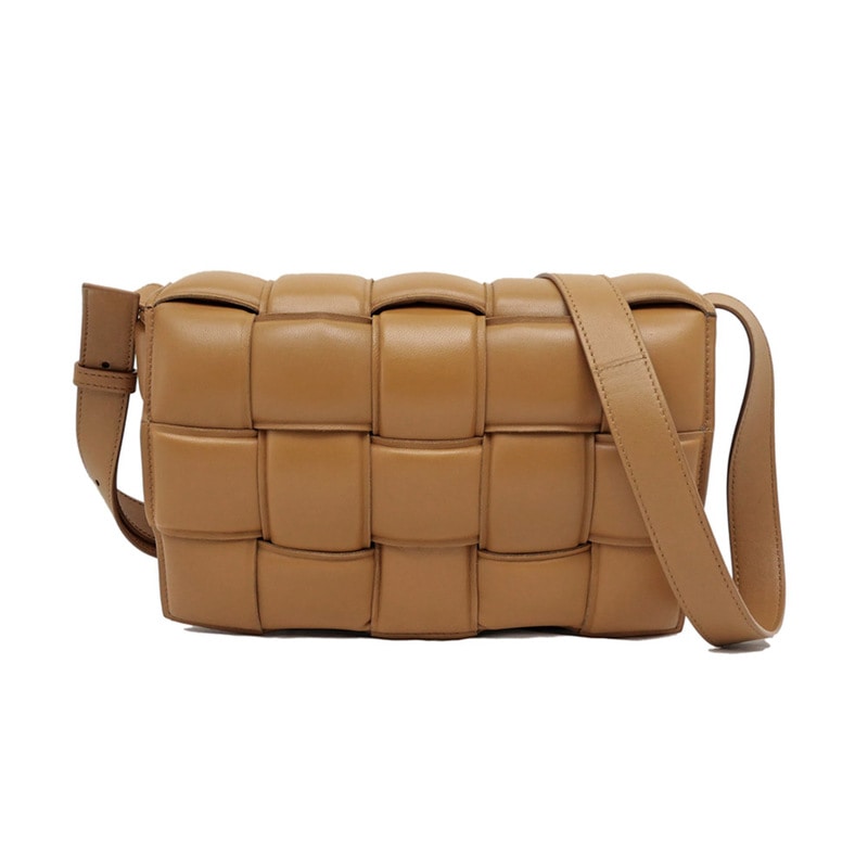 ��̾��ۡ�BOTTEGA VENETA�ۥܥåƥ������ͥ� �ѥǥå� �����å� �֥饦�� �� �쥶�� 591970 ���������Хå� �������ܥǥ��Хå� �� ��ǥ����� ������š�