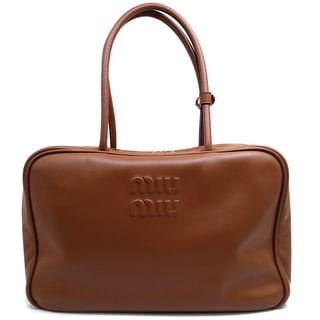 �ڱɡۡ�MIUMIU�ۥߥ奦�ߥ奦 �ܡ��Хå� �顼�� �ϥ�ɥХå� 5BB117 �쥶�� ���˥�å��֥饦�� ������ɶ�� ��ǥ����� ���� ��¸�ޡ���š�