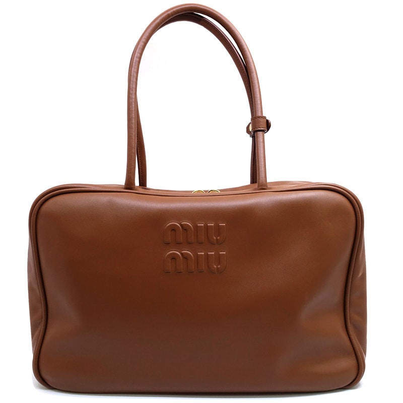 �ڱɡۡ�MIUMIU�ۥߥ奦�ߥ奦 �ܡ��Хå� �顼�� �ϥ�ɥХå� 5BB117 �쥶�� ���˥�å��֥饦�� ������ɶ�� ��ǥ����� ���� ��¸�ޡ���š�