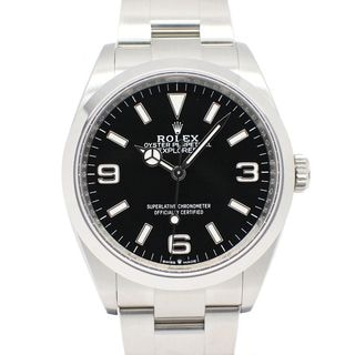 ��̾�Ų��ۡ�ROLEX�ۥ���å��� �������ץ����顼I 124270 ������ �֥�å� SS ��ư���� ��� �ݾڽ��դ� 2022ǯ����š�