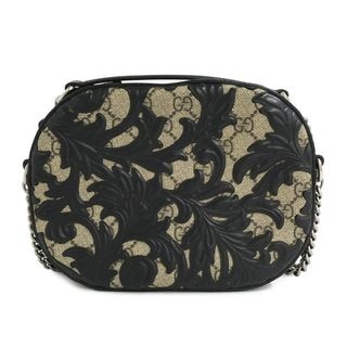 ��̾�Ų��ۡ�GUCCI�ۥ��å� ����٥��� GG���ץ꡼�� �������󥷥������Хå� 409535 �١����� �֥�å� �����Х� �쥶�� SV��� ��ǥ���������š�