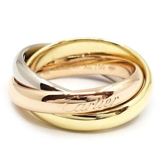 �ڱɡۡ�CARTIER�ۥ���ƥ��� K18YG WG PG �ȥ�˥ƥ� ���饷�å� 3���顼 ��� ���� 750YG ���奨�꡼ ��ǥ����� �ԥ󥭡� B4234246�ڻž夲�ѡۡ���š�