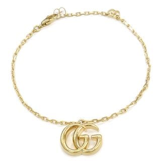 �ڱɡۡ�GUCCI�ۥ��å� �֥쥹��å� GG ���֥�G K18YG 750 ��������������� 8.4g �����ꥢ�� ��ǥ����� ��� ��˥��å��� ��ʪ ����¾����š�