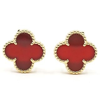 �ڱɡۡ�VAN CLEEF&ARPELS�ۥ����󥯥꡼�ա������ڥ� K18YG ������ơ�������ϥ�֥� �ԥ��� �����ͥꥢ�� VCARD40400 ���奨�꡼ ��ǥ������ڻž夲�ѡۡ����