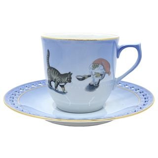 ��̾��ۡ�ROYAL COPENHAGEN�ۥ�����륳�ڥ�ϡ����� ���å�&�������� �ȥ�� ������ơ������꡼�� ���ӡ�����å� ƫ�� �֥롼/�ۥ磻�� ����ƥꥢ ���� ���ΤΤߡ���š�