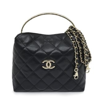 ��̾��ۡ�CHANEL�ۥ���ͥ� �᥿�� �ȥåץϥ�ɥ� AP4591 �֥�å� �����ѥ󥴡���ɶ�� ����ӥ������� �������� �ϥ�� �������� 2way �Хå� ��ǥ���������š�