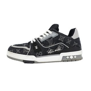 ��ŷ��ۡ�LOUIS VUITTON�ۥ륤�����ȥ� LV�ȥ쥤�ʡ� ���ˡ����� ��Υ����ǥ˥� 1AJ340 �֥�å� ɽ��������7.5 26cm���� �� ��󥺡���š�