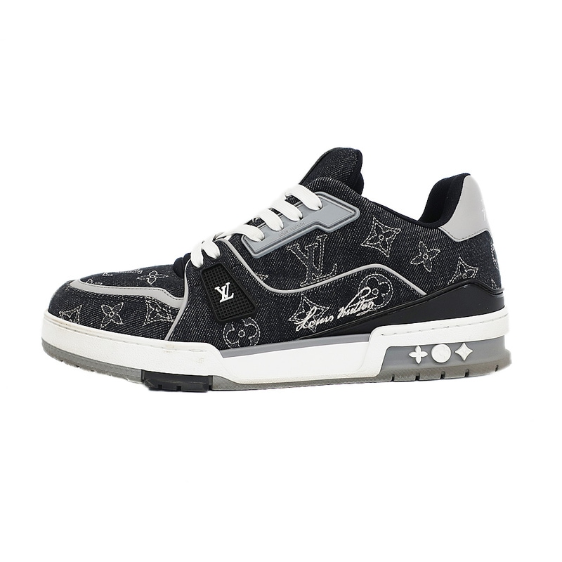 ��ŷ��ۡ�LOUIS VUITTON�ۥ륤�����ȥ� LV�ȥ쥤�ʡ� ���ˡ����� ��Υ����ǥ˥� 1AJ340 �֥�å� ɽ��������7.5 26cm���� �� ��󥺡���š�