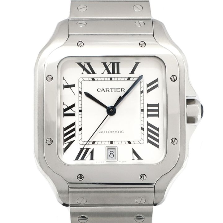 ��ŷ��ۡ�CARTIER�ۥ���ƥ��� ����ȥ��ɥ�����ƥ��� LM WSSA0009 SS ���ѥ饤��ʸ���� ����С� �ۥ磻�� ��� ��ư���� �ӻ��� �ݾڽ��դ� 2018ǯ����š�