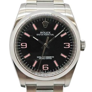��ŷ��ۡ�ROLEX�ۥ���å��� �����������ѡ��ڥ��奢�� 36 116000 ������ �֥�å� �ԥ� SS ��ư���� ��� �ӻ��� �ݾڽ��դ��ڻž夲�Ѥߡۡ���š�
