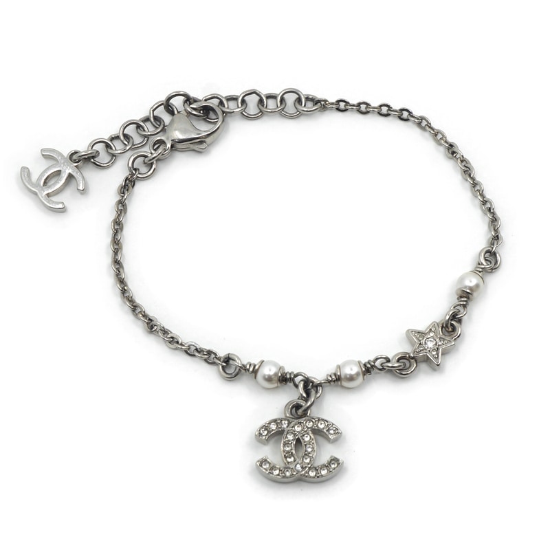 �ڱɡۡ�CHANEL�ۥ���ͥ� ABG892 B22989 26C �᥿�� �֥쥹��å� �ѡ��� ����С� �����ޡ��� ��ʪ ������ ����¾ Ȣ����š�