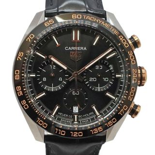 ��ŷ��ۡ�TAGHEUER�ۥ����ۥ��䡼 ����� �����Υ���� CBN2A5A.FC6481 44mm SS RG �쥶�� �֥�å� ��� ��ư���� �ӻ��ס�̤���ѡۡ���š�