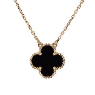��̾��ۡ�VAN CLEEF&ARPELS�ۥ����󥯥꡼�ա������ڥ� ������ơ�������ϥ�֥� �ڥ����� VCARA45800 750YG 18K ��������������� ���˥��� �ͥå��쥹 ���奨�꡼����š�