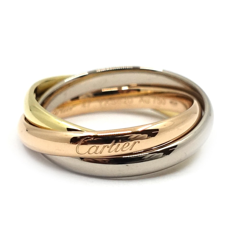 �ڱɡۡ�CARTIER�ۥ���ƥ��� K18YG WG PG �ȥ�˥ƥ� SM ��� ���� 750YG ���奨�꡼ ��ǥ����� ��� B4235100�ڻž夲�ѡۡ���š�