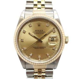 ��ŷ��ۡ�ROLEX�ۥ���å��� �ǥ��ȥ��㥹�� 36 16233G �����ѥ� ������ S�� SS YG ��ư���� ��� �ӻ��� �ݾڽ��ա���š�