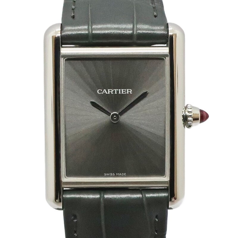 ��ŷ��ۡ�CARTIER�ۥ���ƥ��� ���󥯥륤 ����ƥ��� �ץ���� WGTA0303 PT950 �쥶�� ���졼 ��� �괬�� �ӻ��� 2025ǯ �ݾڽ��դ�����š�