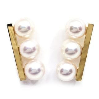 �ڱɡۡ�TASAKI�ۥ����� K18YG �Х�� �ͥ� �ԥ��� �����俿�� �ѡ��� 750YG ��ǥ����� E-4315-18KYG�ڿ��ʡۡ�̤���ѡۡ���š�
