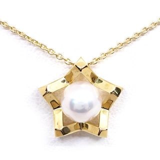 �ڱɡۡ�MIKIMOTO�ۥߥ���� K18YG M���쥯����� �ѡ��� �ͥå��쥹 �ڥ����� �����俿�� ��γ ���奨�꡼ 750YG PP-20612K ��ǥ���������š�