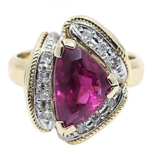 ��̾��ۡ�JEWELRY�ۥ��奨�꡼ ��� ���� R1.57ct D0.10ct ��7�� K18YG Pt900 ��������������� �ץ���� ��5.0g ���� ��ǥ����� ������ ���ΤΤߡ���š�