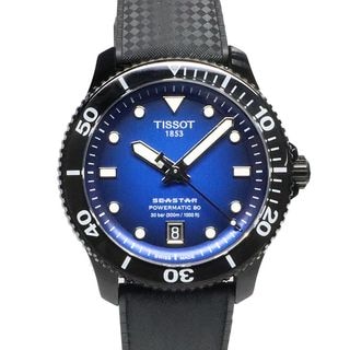 ��̾�Ų��ۡ�TISSOT�ۥƥ��� ���������� 1000 40mm T120.807.37.041.00 �֥롼 SS ��С� ��ư�� ����ӻ��� �ˡ���š�