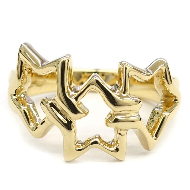 �ڱɡۡ�TIFFANY�ۥƥ��ե��ˡ� �ȥ�ץ륹������� ���� �� K18YG 750 GD ������� 4.0g ���奨�꡼ ��ǥ����� ��ʪ ����¾����š�