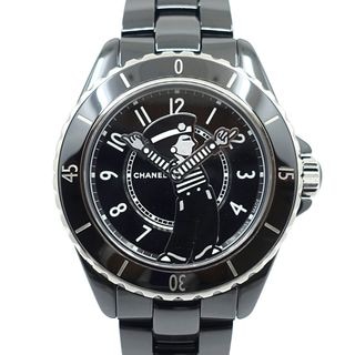 �ڱɡۡ�CHANEL�ۥ���ͥ� J12 �ޥɥ⥢���� ��ѥ��� �ӻ��� H7609 ����ߥå� BK  ��ư���� ���� ��ǥ����� Ȣ �ݾڽ����š�