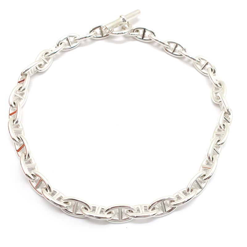 ��ŷ��ۡ�HERMES�ۥ���᥹ �������̥��󥯥� GM 33���� 33LINK �ͥå��쥹 ����С�925 ���奨�꡼�ڿ��ʡۡ�̤���ѡۡ���š�
