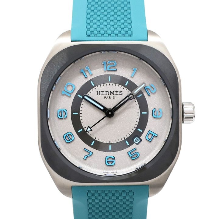 ��ŷ��ۡ�HERMES�ۥ���᥹ H08 ������ ���� ������ SP1.749 ������ 39mm ����ߥå� ���졼 ���������� ��� ��С� ��ư�� �ӻ��� Ȣ �ݾڽ�ڿ��ʡۡ�̤���ѡۡ���š�